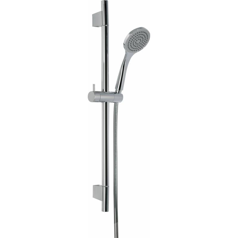 Sliding Rail Shower Kit 5 in Chrome