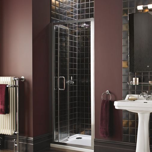 Atlas 1000mm Shower Enclosure Bifold Door