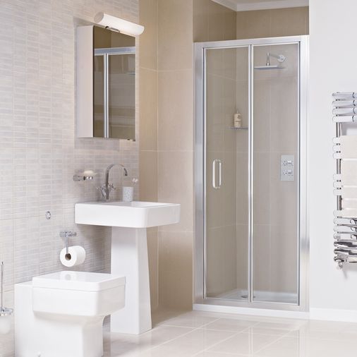 Atlas 1000mm Shower Enclosure Bifold Door