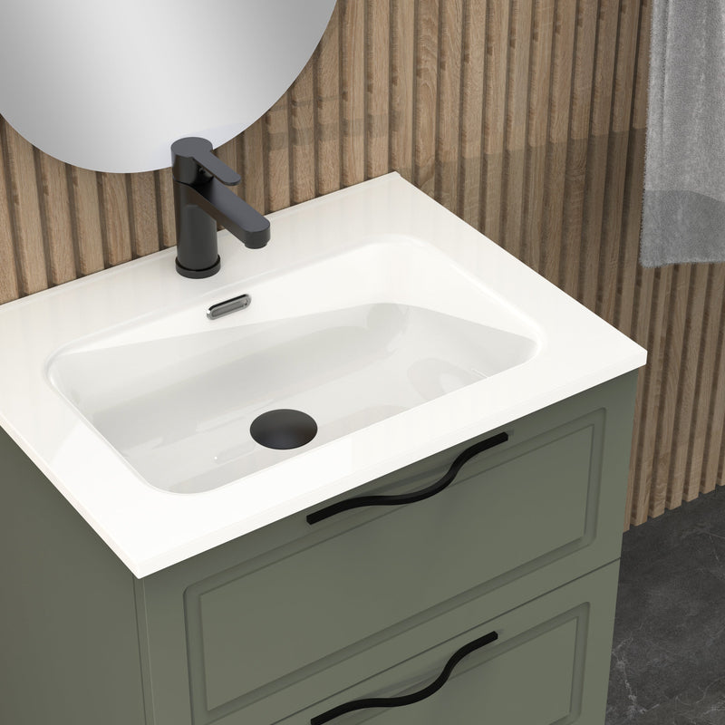 Banyetti Matador Muscat Sage Wall Hung Vanity Unit 600mm