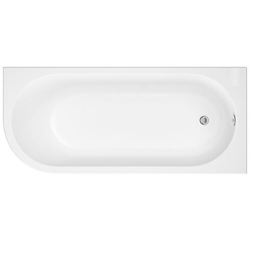 Indus Right Hand Corner Bath With Panel - 1500 X 750mm