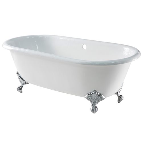 Moulin Cast Iron Bath 1700 X 770mm With No Tap Holes