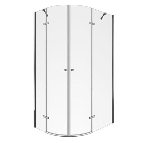 Pearl 1200x800 Offset Quadrant Shower 8mm Kit