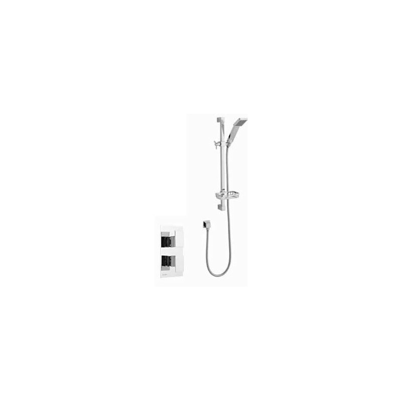 Kartell Element Option 1 Thermostatic Concealed Shower With Slide Rail Kit