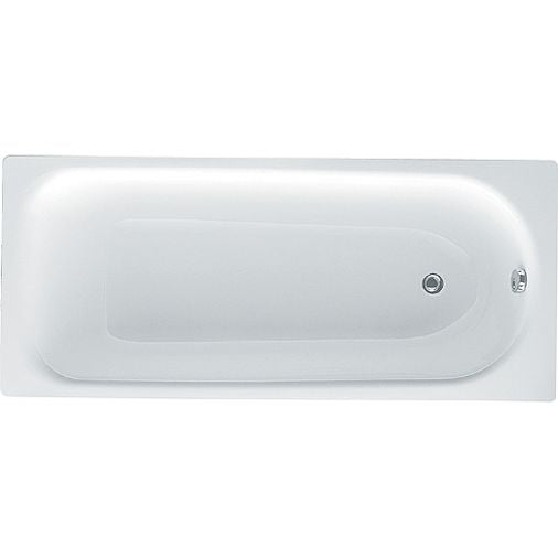 Steel Saniform Plus Straight Bath (With 2 Tap Holes) - 1800 X 800mm