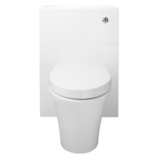 Vermont 600mm WC Unit Only - Gloss White