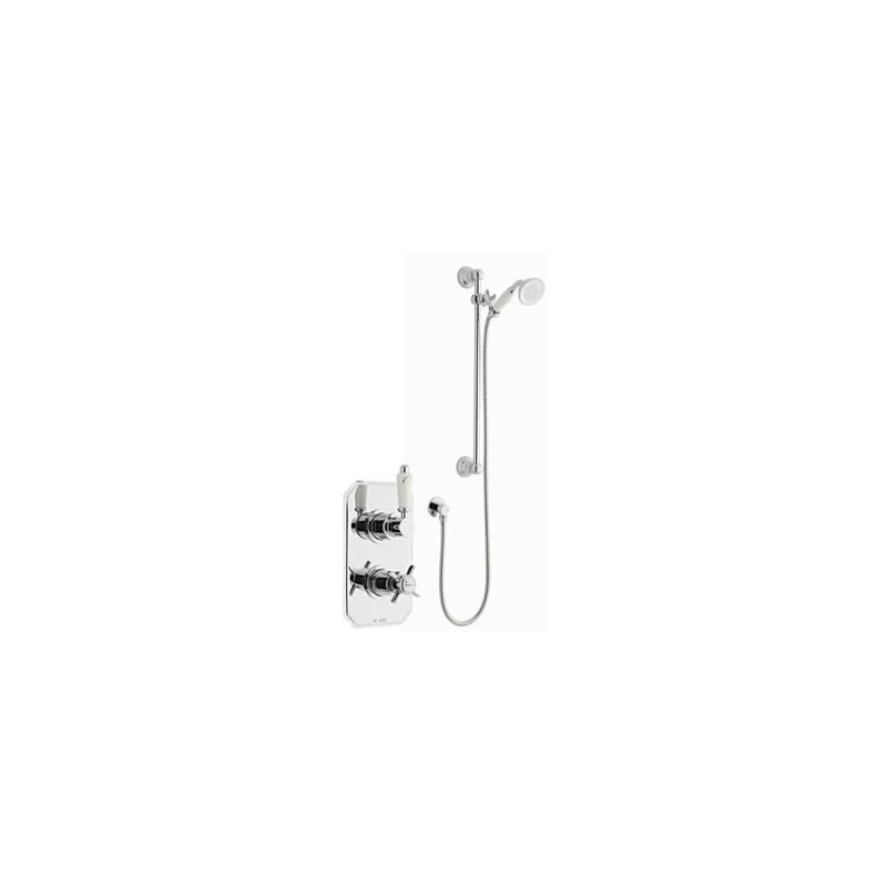 Kartell Klassique Option 1 Thermostatic Concealed Shower Inc Slide Rail Kit