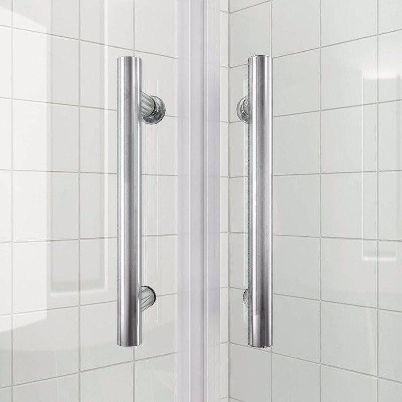 Elle 1000 x 1000mm Quadrant Shower Enclosure 6mm Tempered Glass Cubicle