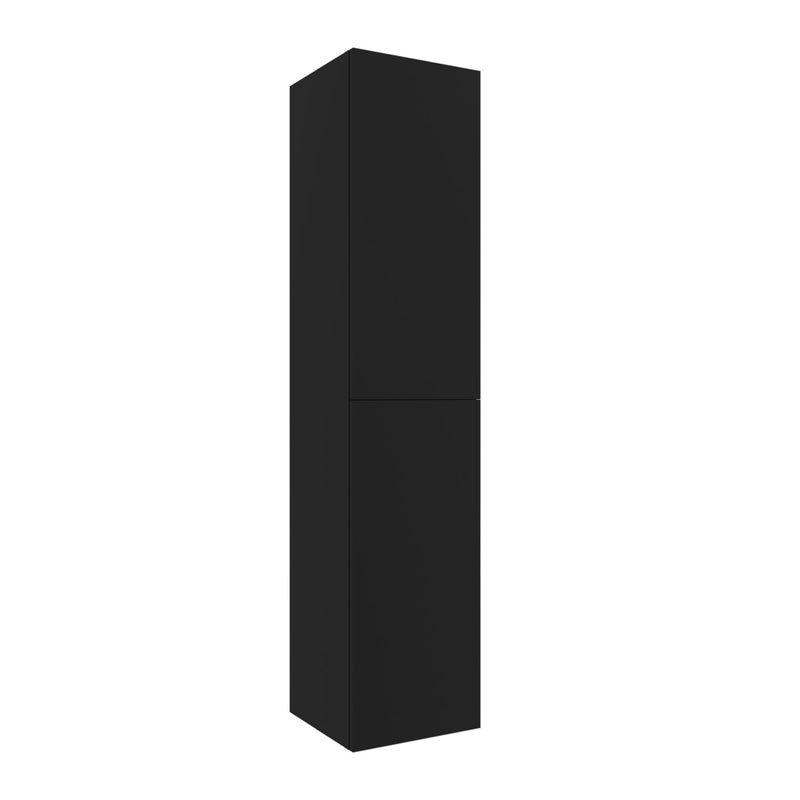 Monterrey Alliance Tall Cabinet - Noir Matt Black Velvet