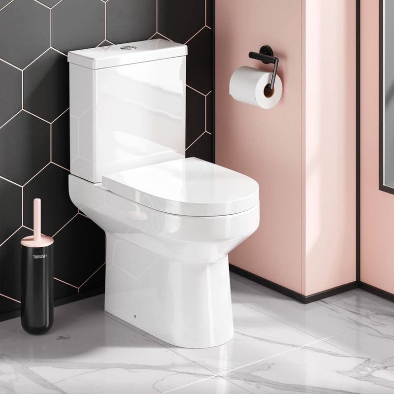 Denver Close Coupled Toilet With Soft Close Seat