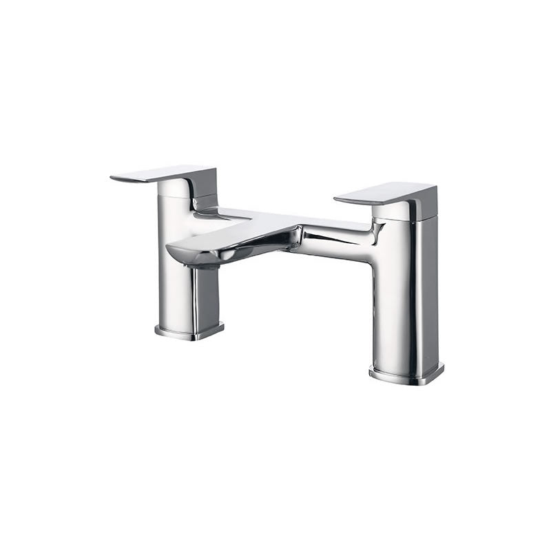 Marfow Carmani Deck Mounted Bath Filler - Chrome