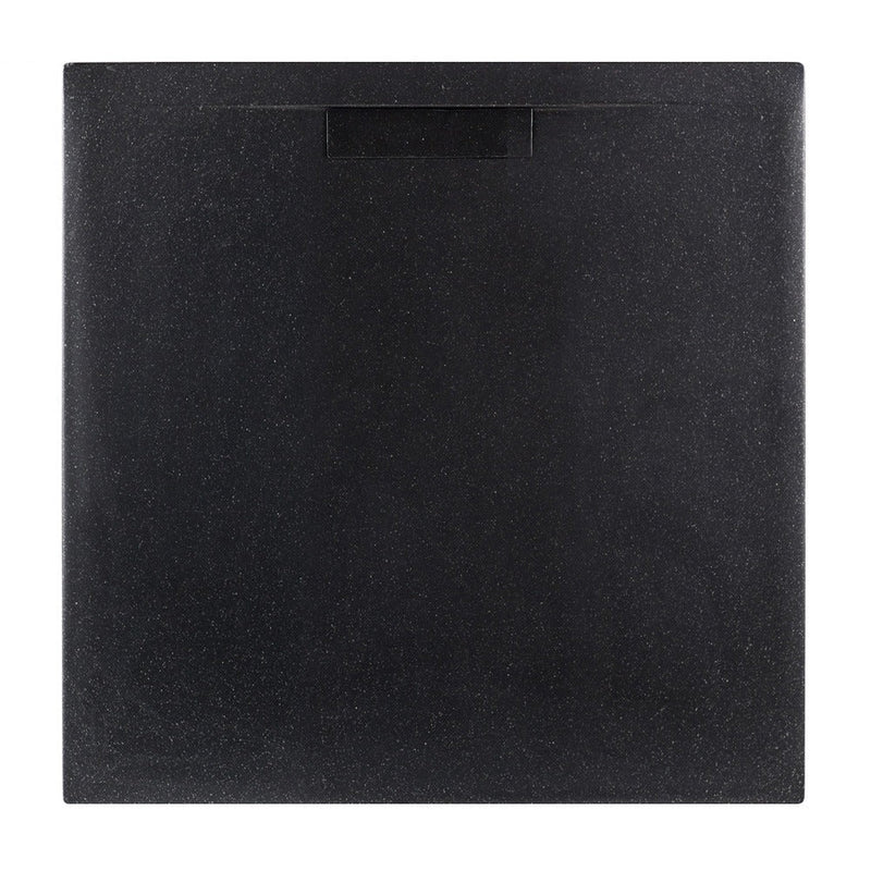 JT Evolved 25mm Square Shower Tray Astro Black - Choose Size