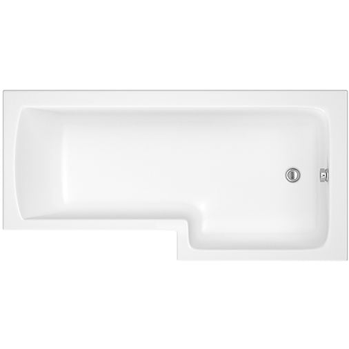 Lena Right Hand Shower Bath With Screen - 1700 X 850mm