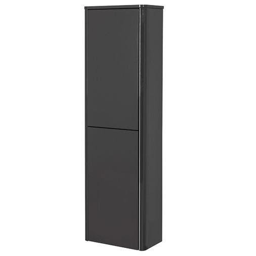 Lucca Tall Wall Hung Unit - Graphite Gloss