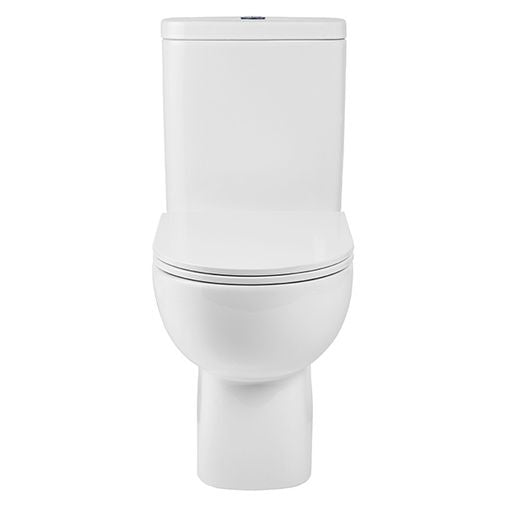 Newton Open Back Close Coupled Toilet (Including Seat)