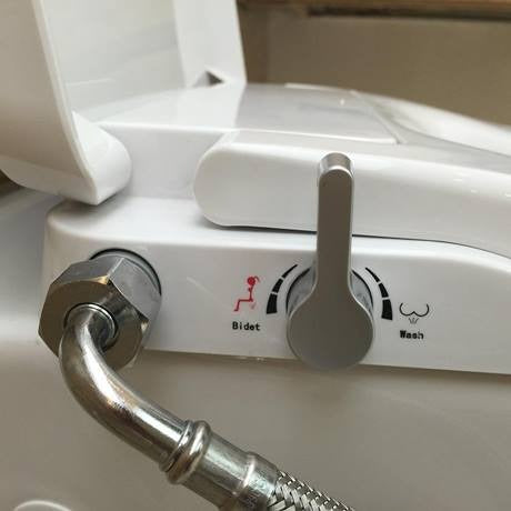 RAK Manual Non-Electric Bidet Function Soft Close Toilet Seat