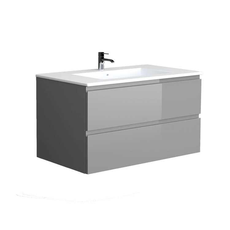 Rak Joy 1010mm Wall Hung Unit & Basin - Choose Colour