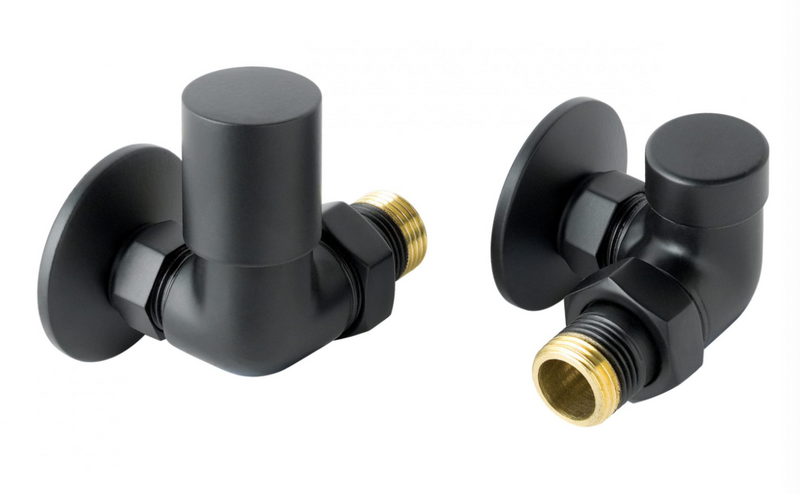 JTP VOS Corner Radiator Valves - Select Colour