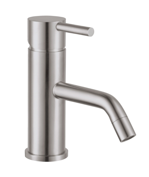 JTP Inox Pure Stainless Steel Single Lever Basin Mixer - Select Style
