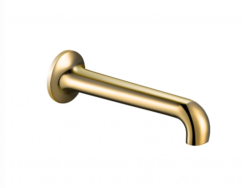 JTP Grosvenor Cross Antique Brass Edition Bath Spout