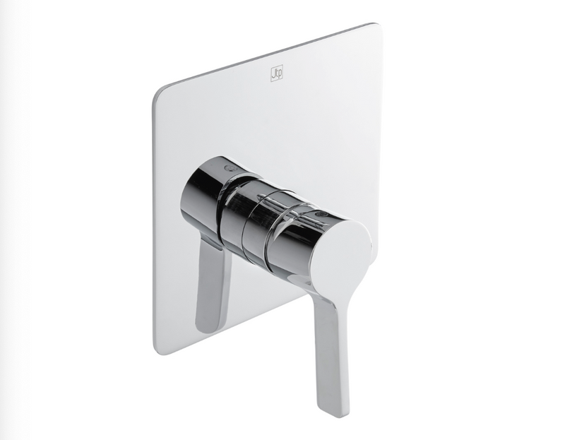 JTP Curve Chrome Single Lever Concealed Manual Valve