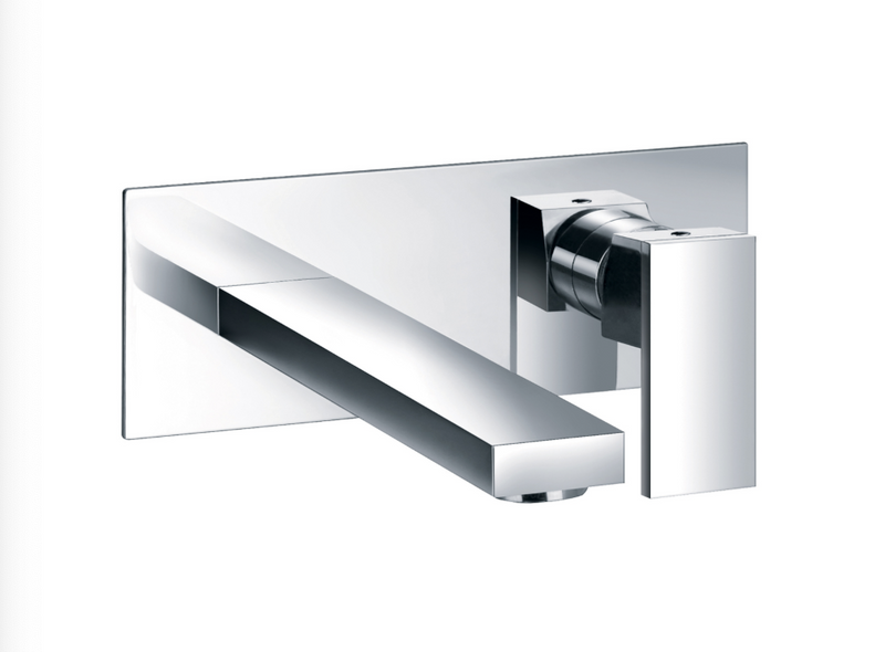 JTP Athena Chrome Wall Mounted Basin Mixer