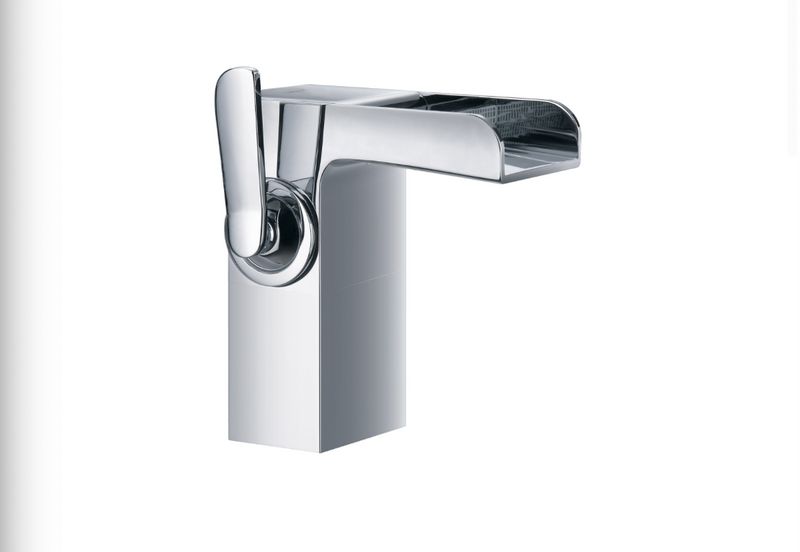 JTP Cascata Chrome Single Lever Basin Mixer with Click Clack Waste