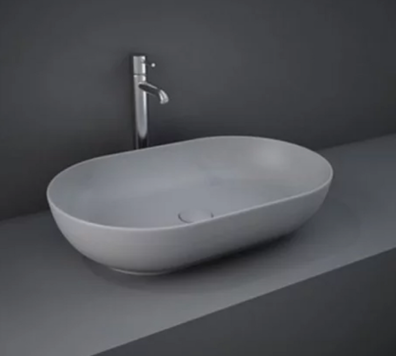 RAK Ceramics Feeling Oval 550 Countertop Basin - Select Colour