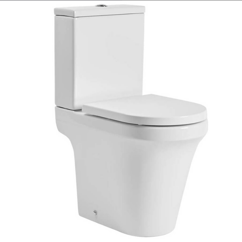 Tavistock Aerial Comfort Height Open Back WC with Cistern & Soft Close Seat