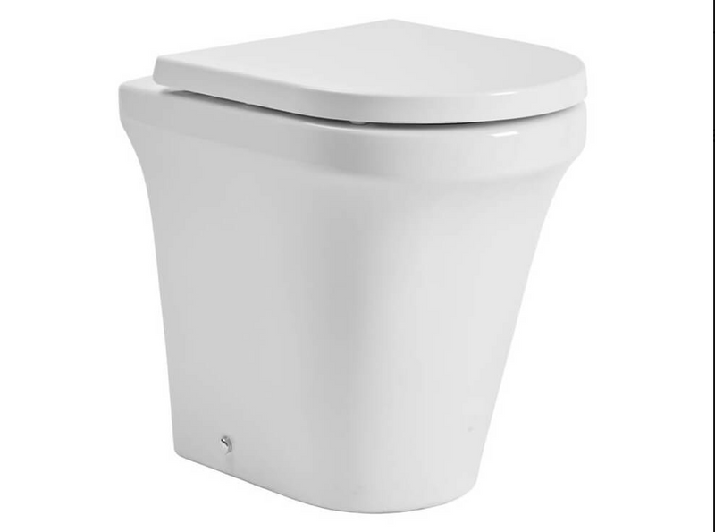 Tavistock Aerial Comfort Height Back to Wall WC with Soft Close Seat