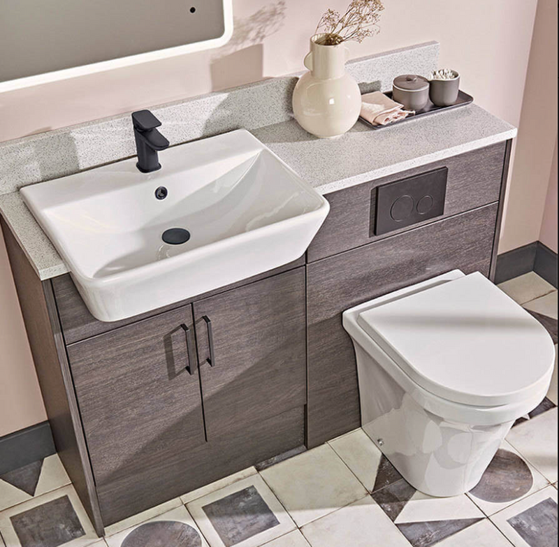 Tavistock Aerial 560mm Semi Countertop Wash Basin