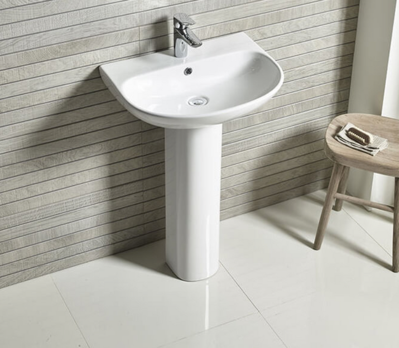 Tavistock Orbit 550mm 1 Tap Hole Wash Basin