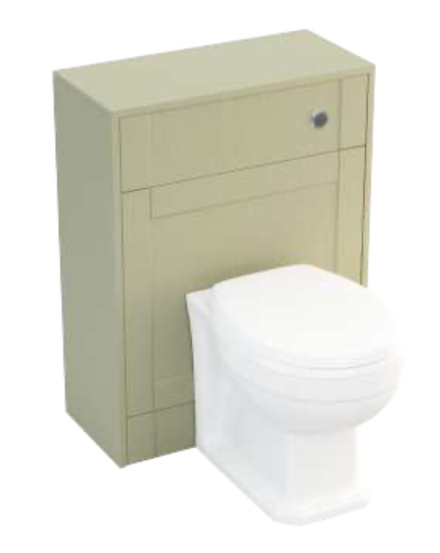 Lecico Cambridge Light Sage 600 Vanity Unit with Basin