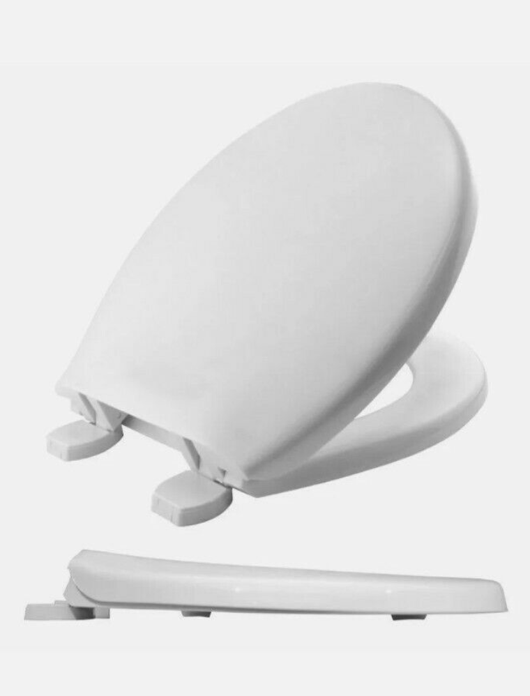 Carrara and Matta White Cassis Silentium Take Off Top Fix Toilet Seat