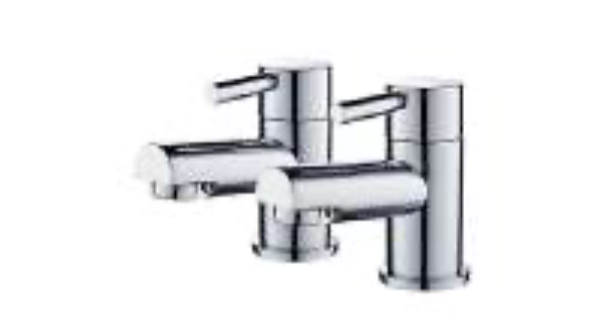 Lecico Cedar Chrome Bath Taps