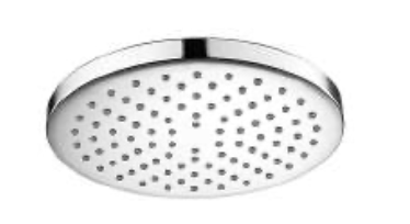 Lecico Aqua R Chrome Deluxe Slimline Round Shower Head 12"