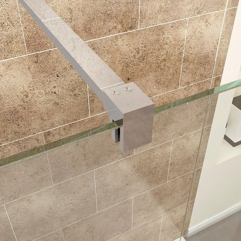 Elle WetRoom Panels - 8mm - Easy Clean Shower Screen Set - Choose Sizes