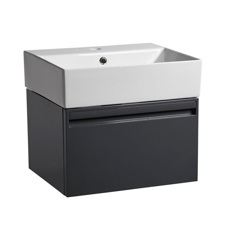 Tavistock Forum Oxford Blue 500mm Wall Mounted Vanity & Basin