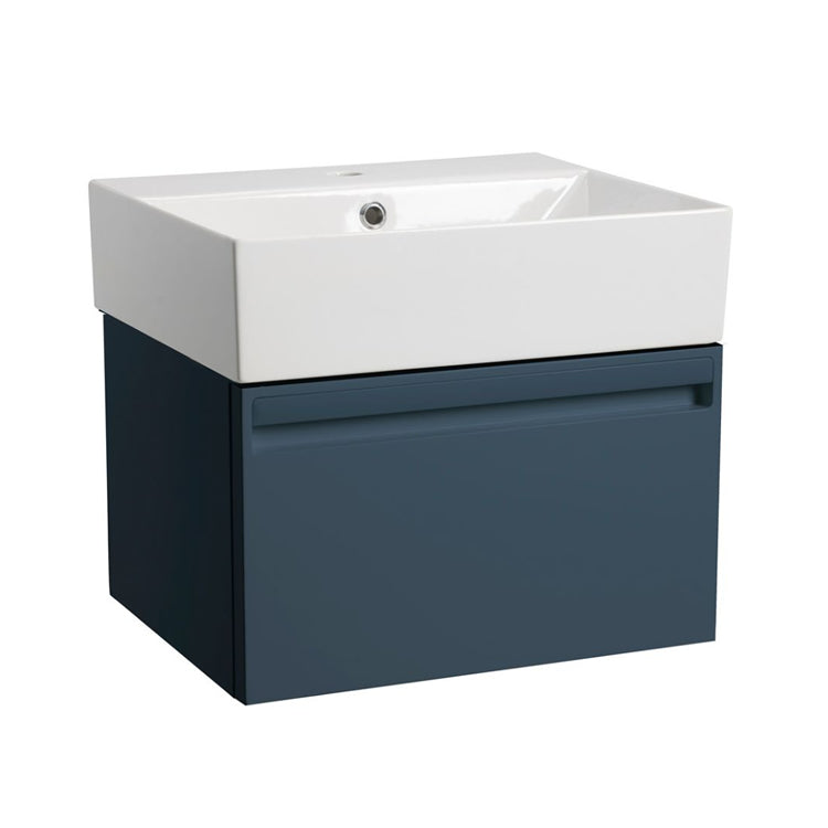 Tavistock Forum Oxford Blue 500mm Wall Mounted Vanity & Basin