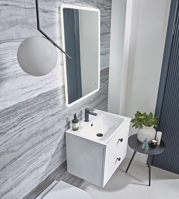 Tavistock Cadence 800mm Wall Hung Unit & Basin - Select Colour