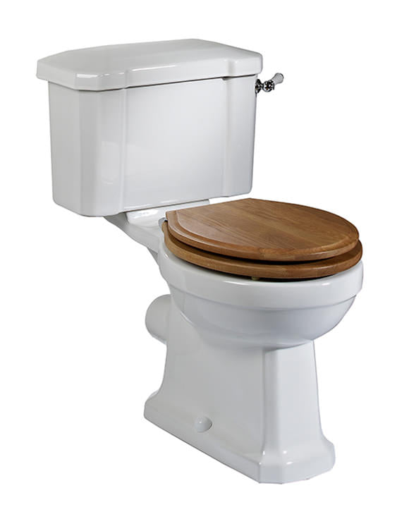 Tavistock Vitoria WC Pan with Cistern & Soft Close Seat - Select Colour