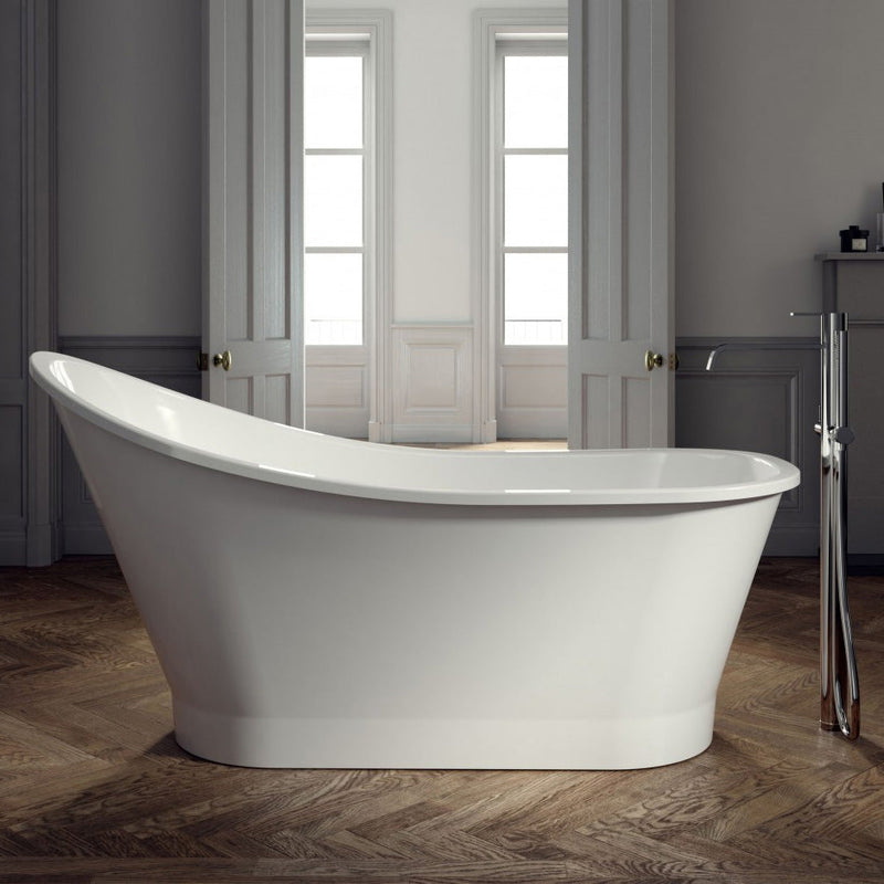 Ramsden & Mosley Canna Gloss Freestanding Bath 1595 x 730mm