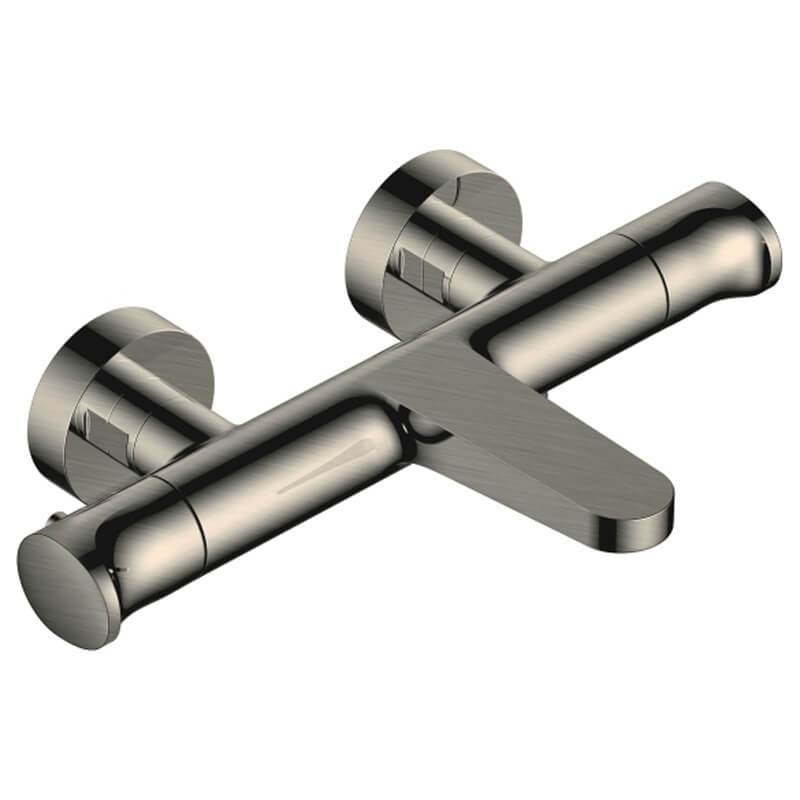 RAK Portofino Brushed Nickel Wall Mounted Bath Filler