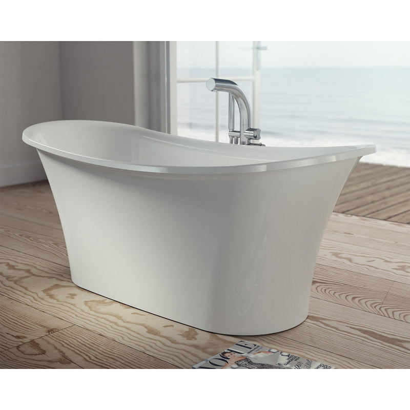 Ramsden & Mosley Jura Gloss Freestanding Bath 1600 x 690mm