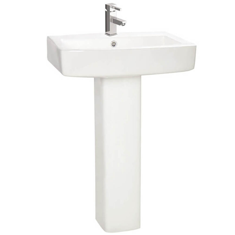 Denza 550mm Basin with Pedestal