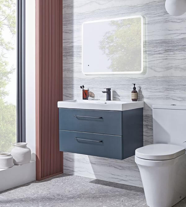 Tavistock Cadence 800mm Wall Hung Unit & Basin - Select Colour