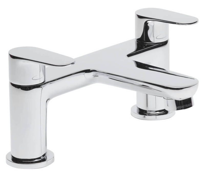 Tavistock Zero Chrome Bath Shower Mixer with Handset