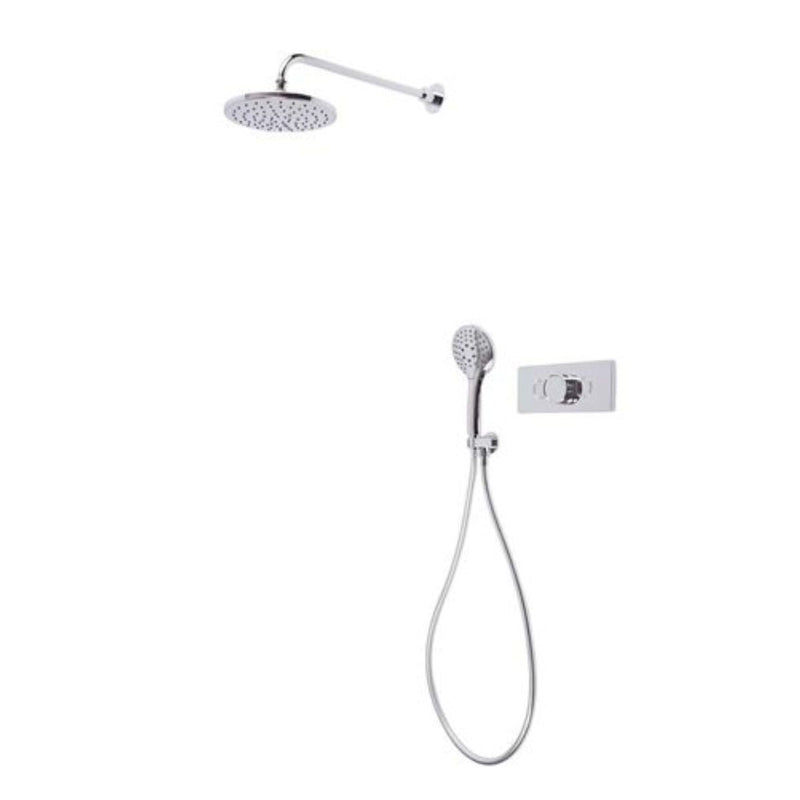 Tavistock Axium Dual Function Concealed Shower with Shower Head & 3 Function Handset