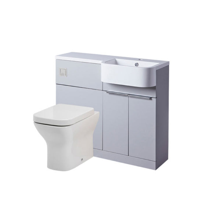 Tavistock Match 1000 Vanity Unit & Basin Right Hand - Select Colour