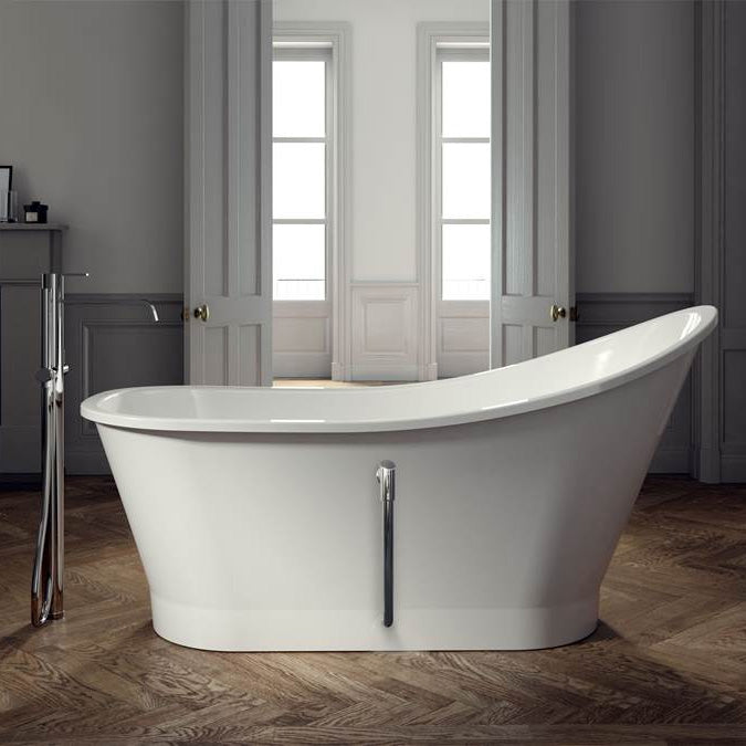 Ramsden & Mosley Canna Gloss Freestanding Bath 1595 x 730mm